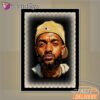 Nipsey Hussle White Cap Portrait Mirror Night Light Classic Rap Style, Rapper Lamp
