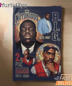 Notorious BIG Classic Tribute Blanket