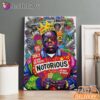 Notorious BIG Money Crown Red Canvas, Rap Lengends Poster