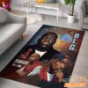 Notorious BIG Shakur Portrait Rectangle Rug