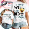 Philadelphia Eagles NFL American Heart Month 3D T-Shirt
