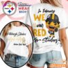 Pittsburgh Steelers NFL American Heart Month 3D T-Shirt