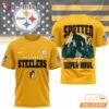 Pittsburgh Steelers NFL Bigfoot At The Super Bowl 3D T-Shirt
