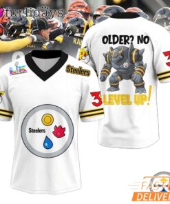Pittsburgh Steelers Super Bowl LX Pokemon 30th Anniversary Football Jersey