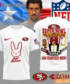 San Francisco 49ers NFL Bad Bunny Super Bowl Limited Edition T Shirt