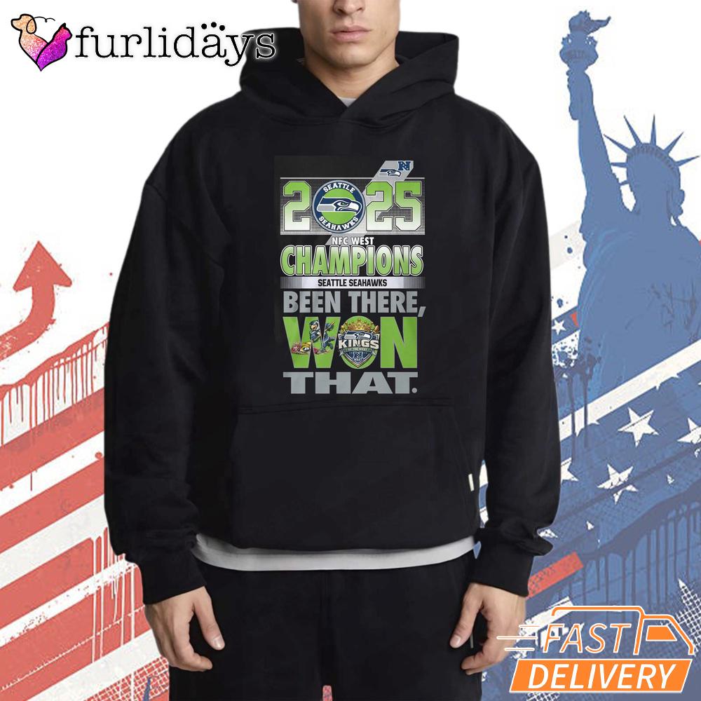 Seattle Seahawks Champions Been There Won That T-Shirt Seattle Seahawks Champions Been There Won That T-Shirt