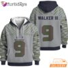 Seattle Seahawks Super Bowl Dreams We Are 12 Fan Dark Navy Quarter Zip Waffle Hoodie