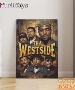 Tha Westside Legends Color Canvas, Rap Lengends Poster