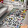 Tupac All Eyes On Me Color Rectangle Rug