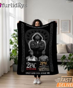 Tupac All Eyes On Me Dark Blanket