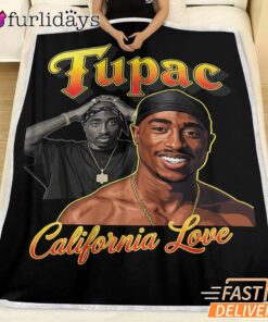 Tupac California Love Classic Blanket