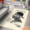 Tupac California Love Sepia Rectangle Rug
