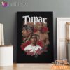Tupac Forever Roses Canvas, Rap Lengends Poster