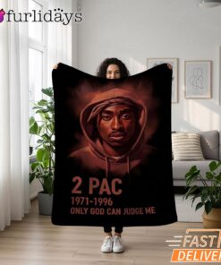 Tupac Hollywood Skyline Blanket