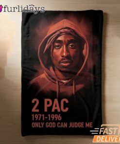 Tupac Hollywood Skyline Blanket