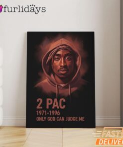 Tupac Hollywood Skyline Canvas, Rap Lengends Poster