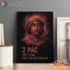Tupac Hollywood Skyline Canvas, Rap Lengends Poster