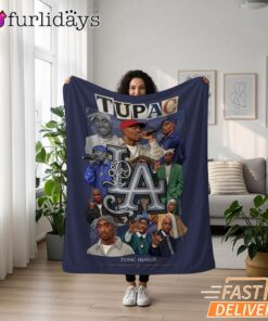 Tupac Logo All Stars Blanket