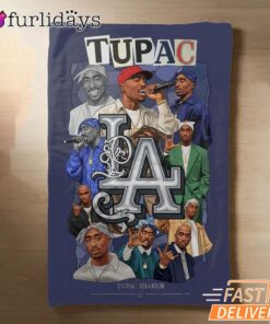 Tupac Logo All Stars Blanket