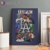 Tupac Logo All Stars Canvas, Rap Lengends Poster