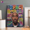 Tupac Magazine Cover Bright Canvas, Rap Lengends Poster
