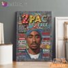 Tupac Magazine Cover Free Canvas, Rap Lengends Poster