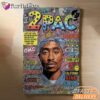 Tupac Magazine Cover Retro Blanket