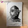 Tupac Motivation Quote Blanket