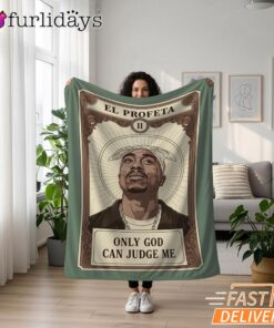 Tupac Only God Can Judge Me Blanket