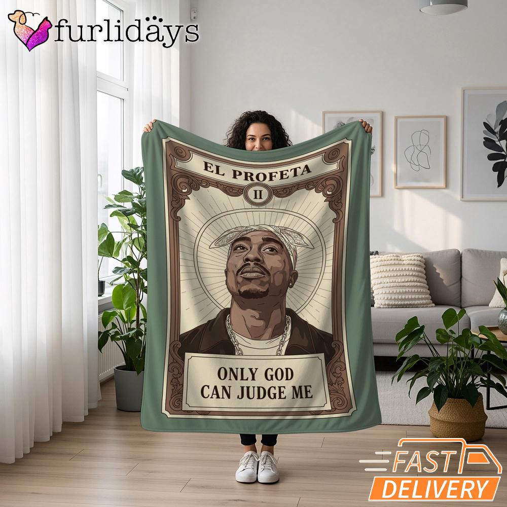 Tupac Only God Can Judge Me Blanket Tupac Only God Can Judge Me Blanket