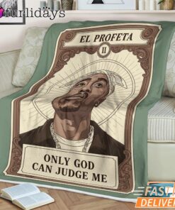 Tupac Only God Can Judge Me Blanket