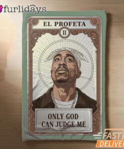 Tupac Only God Can Judge Me Blanket