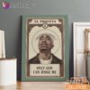 Tupac Only God Can Judge Me Canvas, Rap Lengends Poster