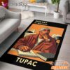 Tupac Poetry Motion Book Rectangle Rug