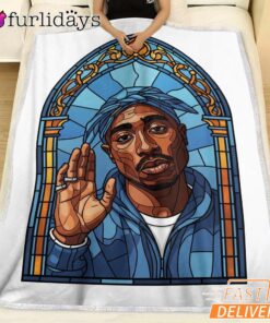 Tupac Saint Blessing Blanket
