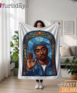 Tupac Saint Blessing Blanket