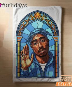 Tupac Saint Blessing Blanket