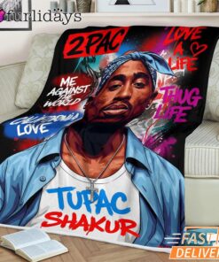 Tupac Shakur California Love Blanket