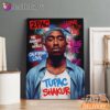 Tupac Shakur California Love Canvas, Rap Lengends Poster