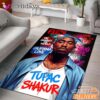 Tupac Shakur California Love Rectangle Rug