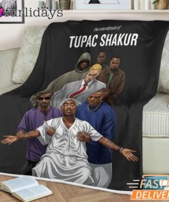 Tupac Shakur Entourage Blanket