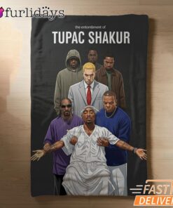 Tupac Shakur Entourage Blanket
