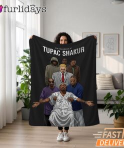 Tupac Shakur Entourage Blanket