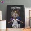Tupac Shakur Entourage Canvas, Rap Lengends Poster
