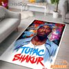 Tupac Shakur Pop Art Rectangle Rug
