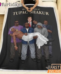 Tupac Shakur Respect Blanket