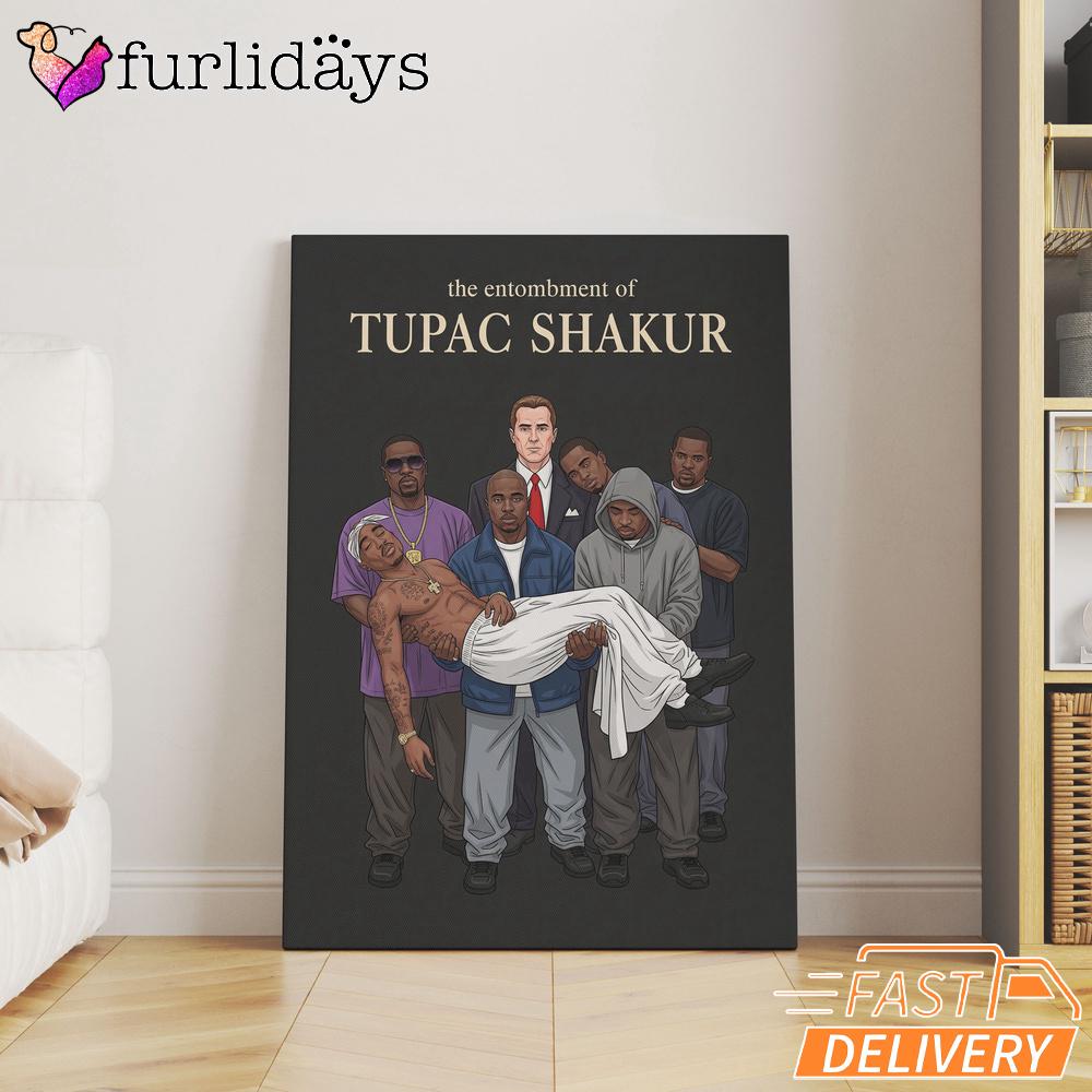 Tupac Shakur Respect Canvas, Rap Lengends Poster Tupac Shakur Respect Canvas, Rap Lengends Poster