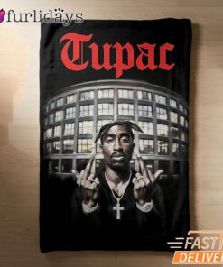 Tupac Shakur Street Legend Blanket