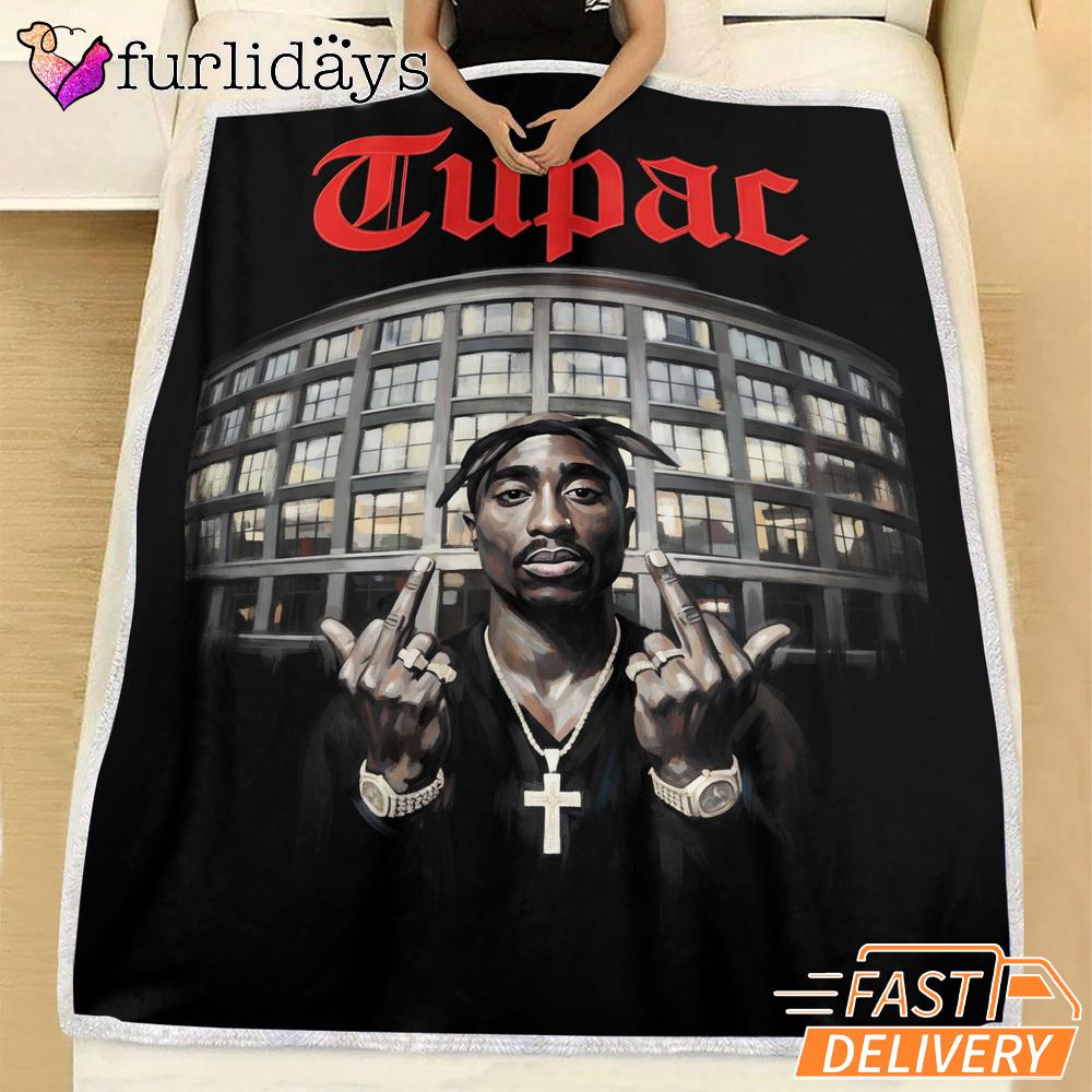 Tupac Shakur Street Legend Blanket Tupac Shakur Street Legend Blanket
