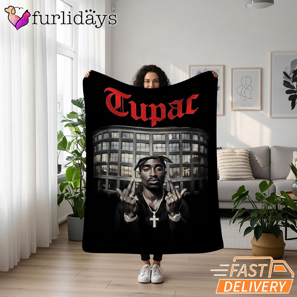 Tupac Shakur Street Legend Blanket Tupac Shakur Street Legend Blanket